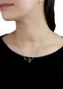 Golden Moments Sterling Silver Aries Star Constellation Necklace - One Size Image 2