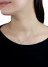 Golden Moments Sterling Silver Pisces Star Constellation Necklace - One Size Image 2