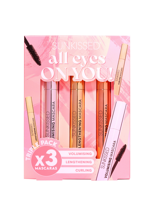 Sunkissed All Eyes On You Black Mascara 3 Piece Gift Set - One Size Image 2