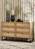 Julian Bowen Padstow 6 Drawer Chest in Brown (75 x 120 x 40cm) - One Size Image 1