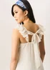 Gini London White Ruffle Short Sleeve Maxi Dress - 14 Image 3