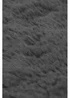 Homemaker Dark Grey Luxury Fur Single Rug - 70 X 90 Image 2