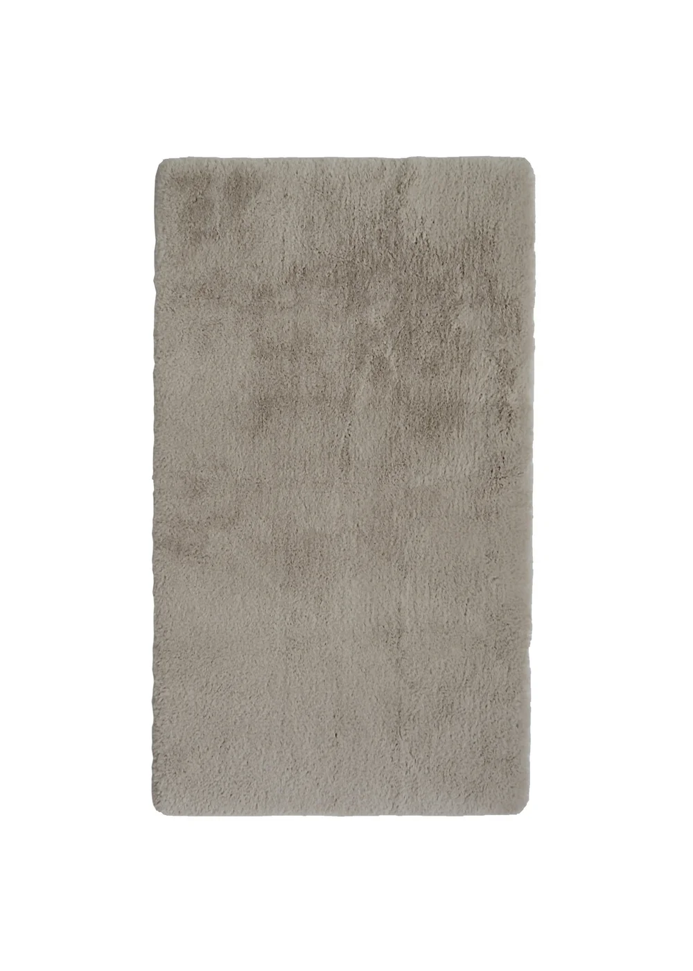 Homemaker Natural Luxury Fur Oblong Rug - 70 X 120 Image 1