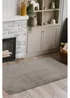 Homemaker Natural Luxury Fur Oblong Rug - 70 X 120 Image 3
