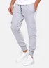 Threadbare Grey Cargo Style Joggers - 2XL Image 1