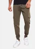 Threadbare Khaki Cargo Style Joggers - XL Image 1
