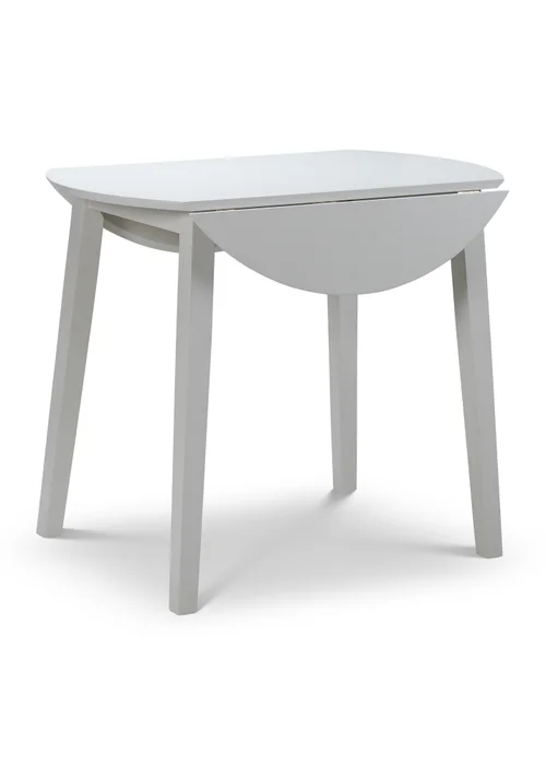 Julian Bowen Coast Grey Dropleaf Table (75 x 90 x 90cm) - One Size Image 3