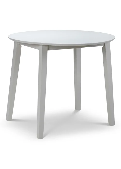 Julian Bowen Coast Grey Dropleaf Table (75 x 90 x 90cm) - One Size Image 2