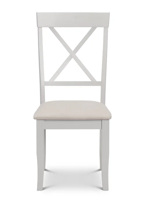Julian Bowen Grey Davenport Elephant Dining Chairs Set Of 2 (96.5 x 44 x 52cm) - No Size Image 5