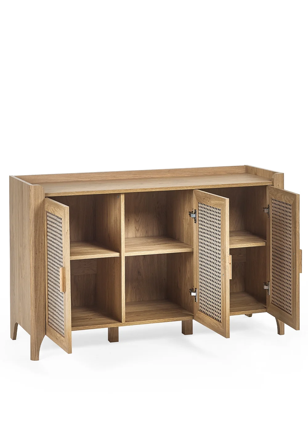 Julian Bowen Brown Sydney 3 Door Sideboard (75 x 120 x 41cm) - One Size Image 3