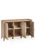 Julian Bowen Brown Sydney 3 Door Sideboard (75 x 120 x 41cm) - One Size Image 3