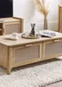 Julian Bowen Brown Sydney 2 Drawer Coffee Table (42 x 120 x 60cm) - One Size Image 1