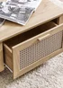 Julian Bowen Brown Sydney 2 Drawer Coffee Table (42 x 120 x 60cm) - One Size Image 4