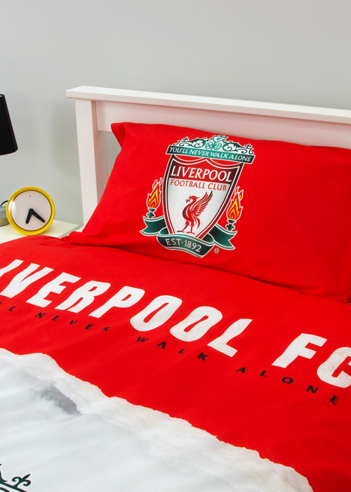 Liverpool FC Walk Alone Panel Duvet - Single Image 4