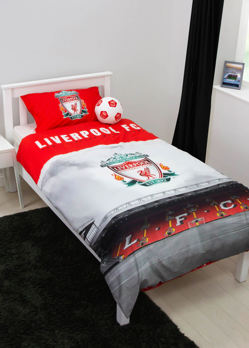 Liverpool FC Walk Alone Panel Duvet - Single Image 3