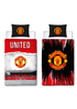 Manchester United FC Theatre Panel 100 % Cotton Duvet - Single Image 5