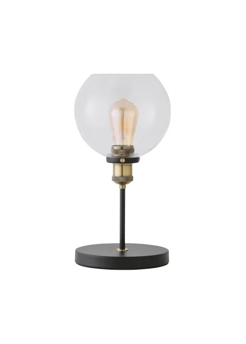 ValueLights Sheridan Steampunk Table Lamp with Glass Shade - One Size Image 5