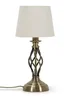 ValueLights Memphis Antique Brass Table Lamp (41cm x 19cm x 19cm) - One Size Image 2