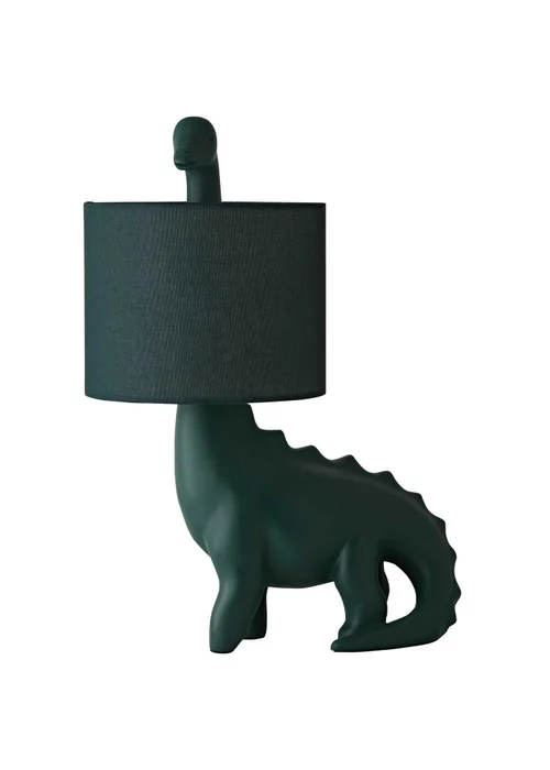 ValueLights Green Dinosaur Table Lamp (46.5cm x 33cm x 21.5cm) - One Size Image 2
