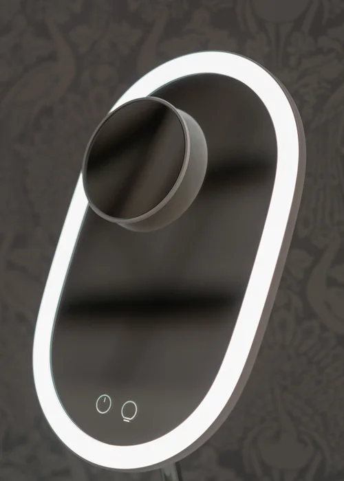 ValueLights White LED Make Up Mirror Wireless Phone Charging (39.5cm x 13cm x 17cm) - One Size Image 4