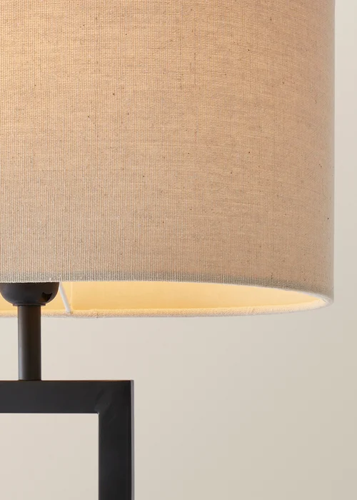 ValueLights Katniss Black Metal Table Lamp (63cm x 36cm x 21.5cm) - One Size Image 4