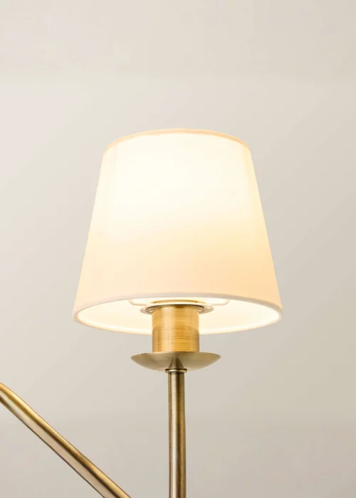 ValueLights Memphis Antique Gold 3 Way Ceiling Light - One Size Image 5