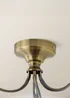 ValueLights Memphis Antique Brass 3 Way Ceiling Light - One Size Image 4
