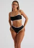Urban Bliss Black Contrast Bikini Top - Size 12 Image 1