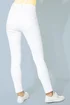 Roman White 31'' Denim Stretch Jegging - Size 16 Image 4
