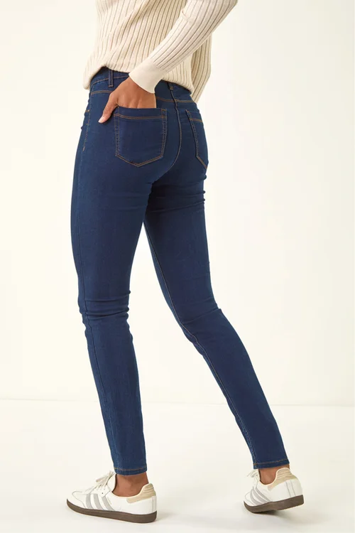 Roman Indigo 31'' Denim Stretch Jegging - 10 Image 3