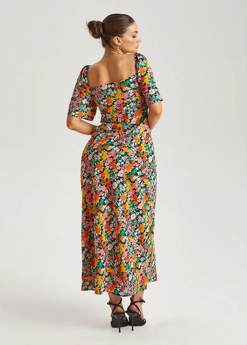 Urban Bliss Floral Angel Sleeve Maxi Dress - 8 Image 4