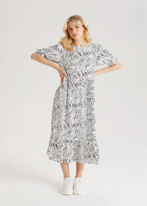 Urban Bliss White Linea Midi Smock Dress - 10 Image 2