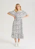 Urban Bliss White Linea Midi Smock Dress - 10 Image 2
