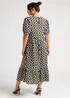Urban Bliss Black Geometric Smock Dress - 8 Image 4