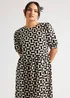 Urban Bliss Black Geometric Smock Dress - 8 Image 3