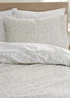 Bianca Fine Linens Shadow Leaves 200 Thread Count Cotton Reversible Duvet Cover Set Natural - Single Image 3