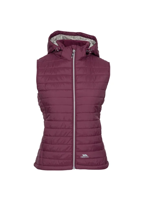 Trespass Purple Aretha Casual Gilet - L Image 1
