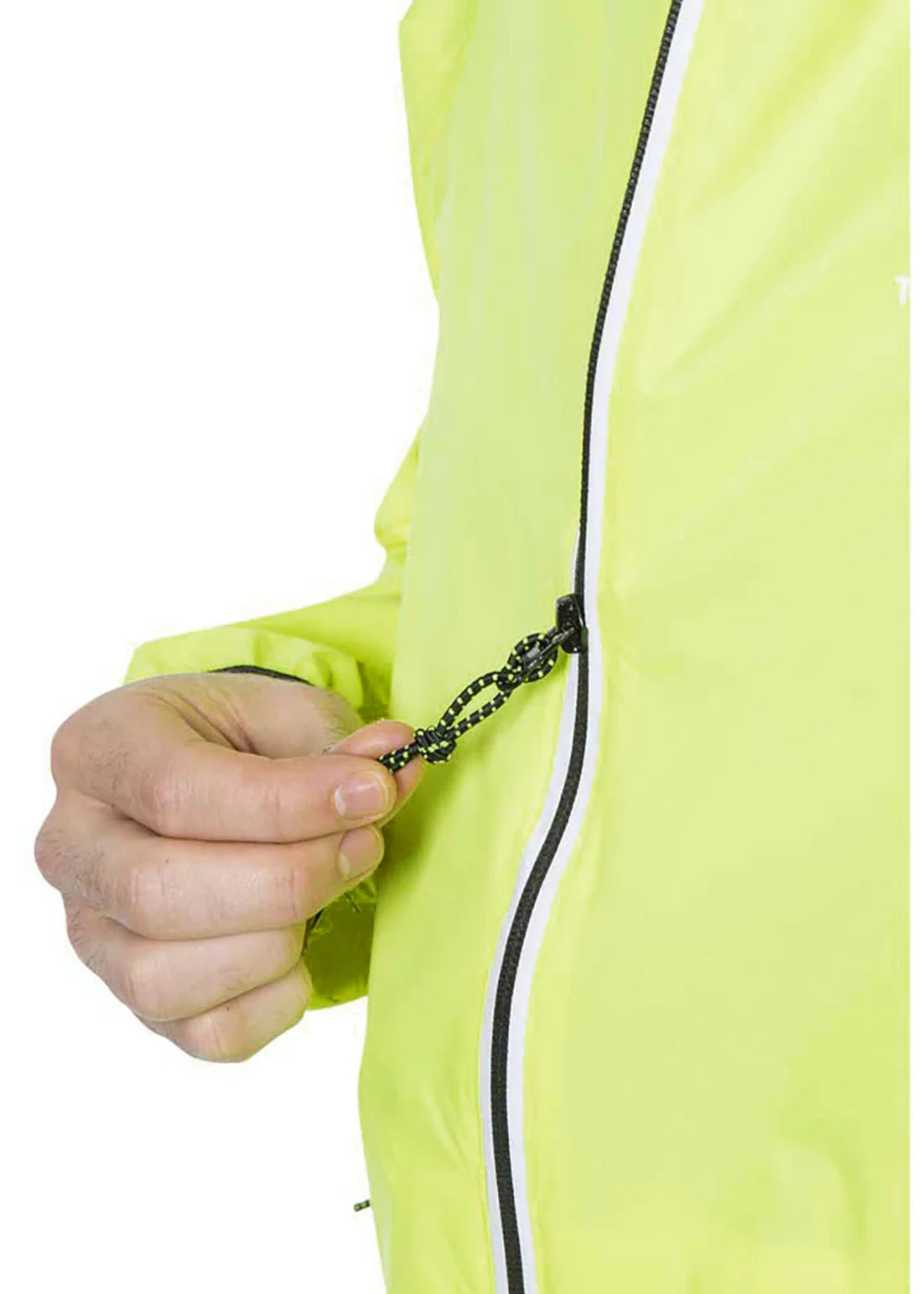Trespass Yellow Retract Hi-Vis Packaway Waterproof Jacket. - XL Image 6