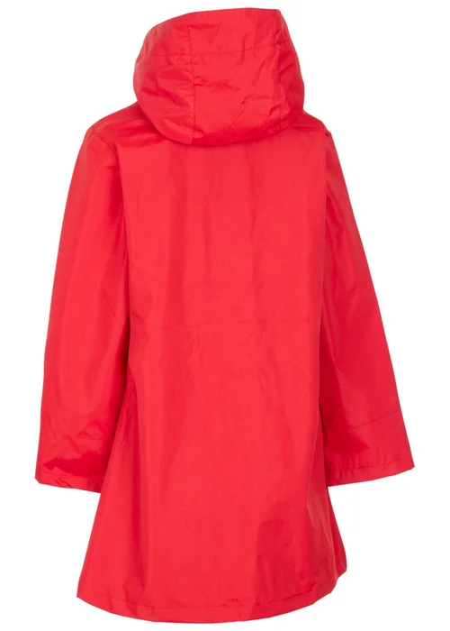 Trespass Girls Red Drizzling Waterproof Jacket (2-12yrs) - Age 2 - 3 Years Image 2