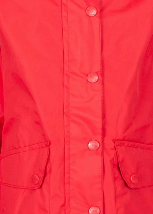 Trespass Girls Red Drizzling Waterproof Jacket (2-12yrs) - Age 2 - 3 Years Image 3
