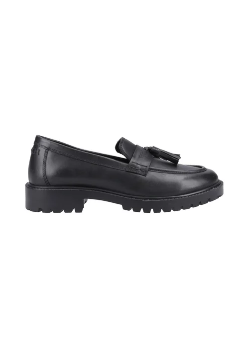 Hush Puppies Girls Black Abigail Senior School Shoes (Older 3-5) - Size 5 Image 1