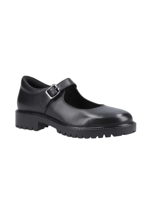 Hush Puppies Girls Black Aurora Senior School Shoes (Older 3-5) - Size 3 Image 2