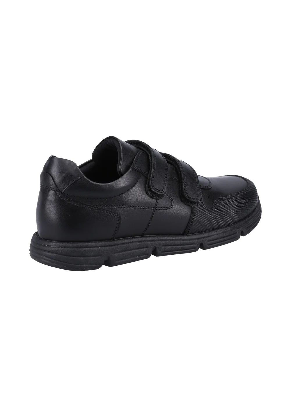 Hush Puppies Boys Black Lucas Junior School Shoes (Younger 10-Older 2) - 10 Infants Image 3