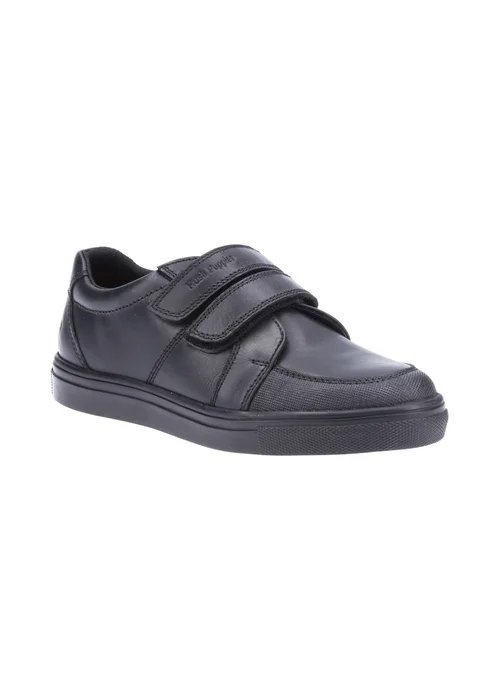 Hush Puppies Boys Black Santos Junior School Shoes (Younger 10-Older 2) - Size 11 Infants Image 2