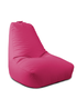 rucomfy Indoor/Outdoor Lounge Chair Cerise Pink Beanbag - One Size Image 3