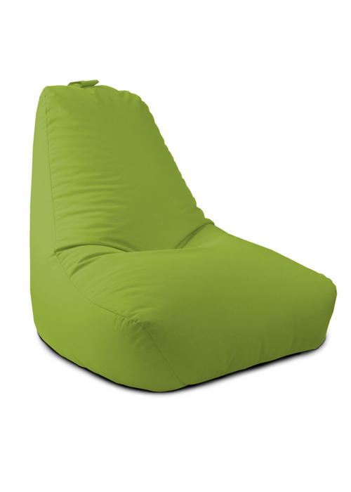 rucomfy Indoor/Outdoor Lounge Chair Olive Green Beanbag - One Size Image 2
