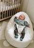 rucomfy Snug Gaga Natural Baby Beanbag - One Size Image 3