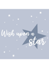 rucomfy Printed Wish Upon A Star Blue Baby Beanbag - One Size Image 3