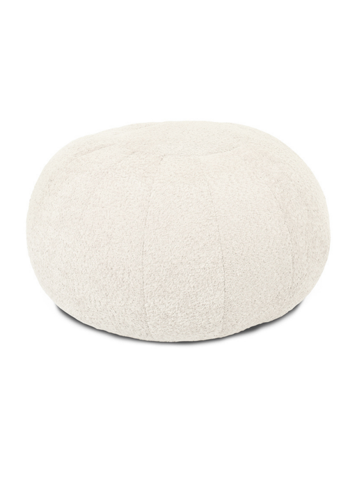 rucomfy Snug Pouffe Natural Beanbag - One Size Image 2