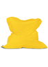 rucomfy Indoor/Outdoor Giant Squashy Squarbie Yellow Beanbag - One Size Image 2